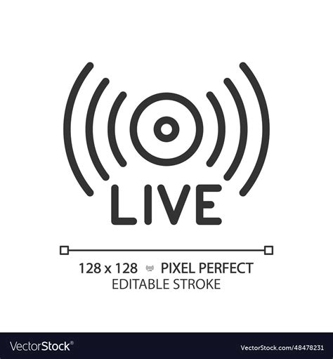 Image result for Live Icon Black