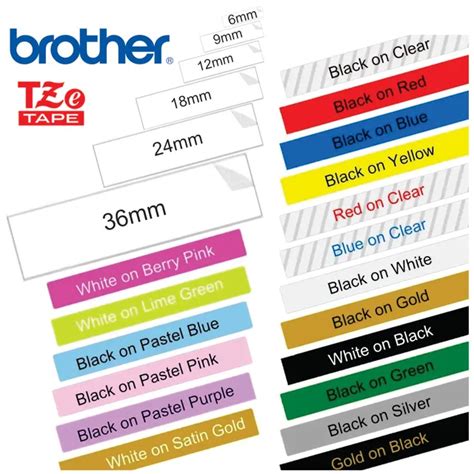 Brother TZe-241 Laminated Tape Black on White 18mm