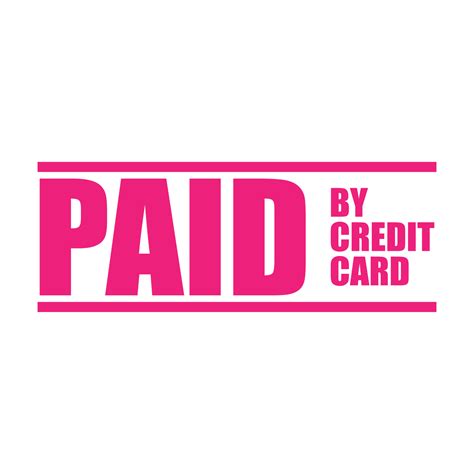 Paid by Credit Card に対する画像結果