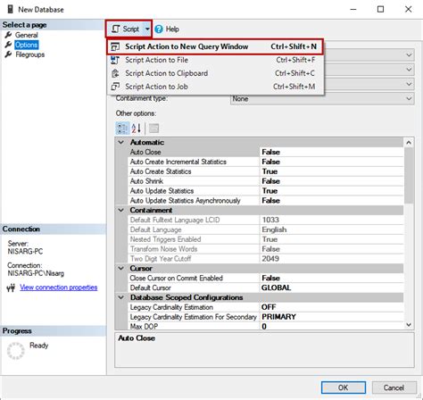 Image result for How to Create a Database in SQL Management Studio