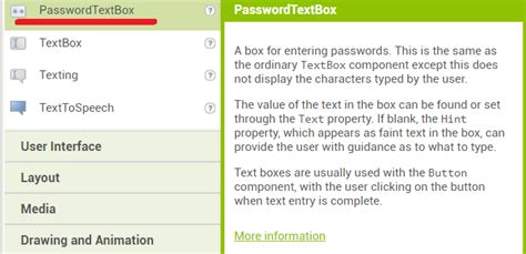 Image result for MIT App Inventor Password Code