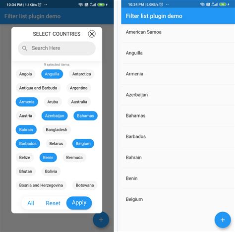 Flutter ListView Filter に対する画像結果