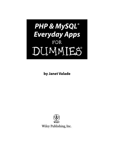 Image result for MySQL For Dummies