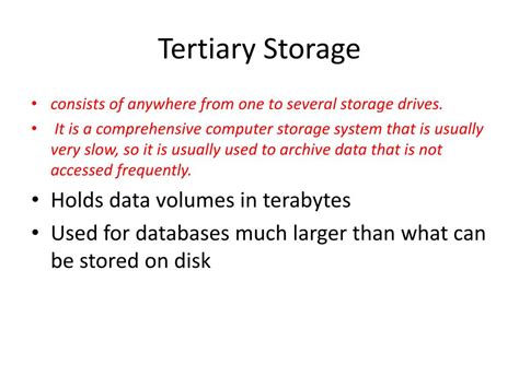 Image result for Examples of Tertiary Storage