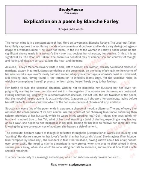 Image result for Explication Example