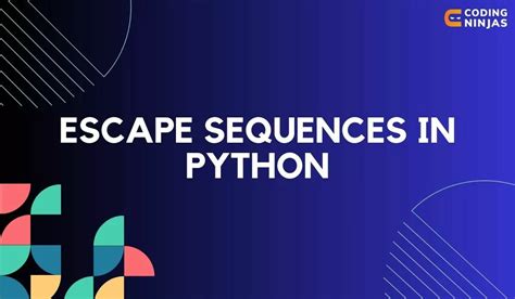 Image result for Escape Backslash Python