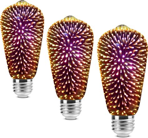 Image result for Fireworks Effect ST19 LED Light Bulb