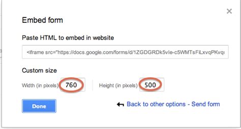 Toradh íomhá ar Html Code For Google Form