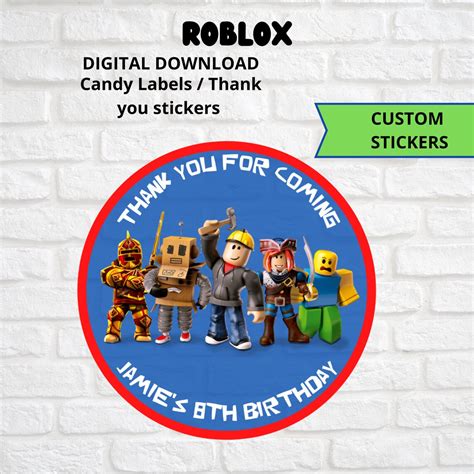 Image result for Roblox Subject Label Sticker Design