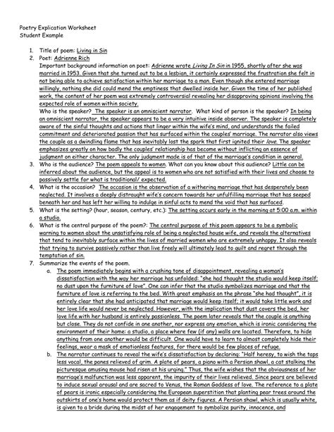 Image result for Explication Example