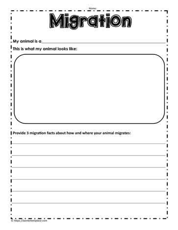 Image result for Migration Worksheet