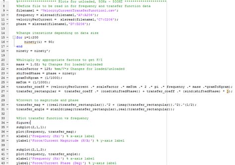 MATLAB Force Plot に対する画像結果