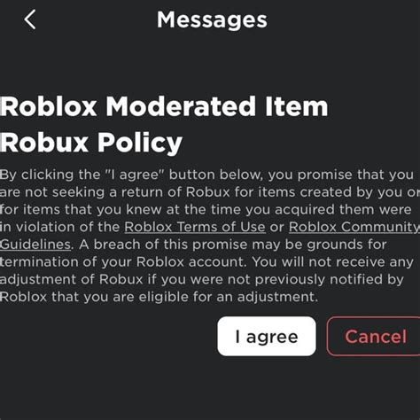 Image result for Roblox Account Terminated Speech