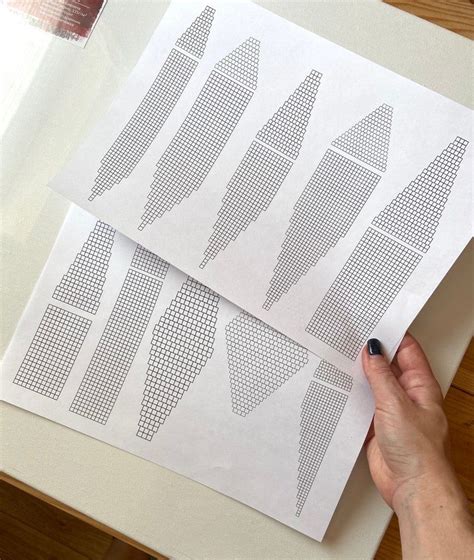 Image result for Blank Beading Graph Paper