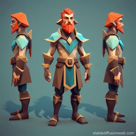 Image result for Low Poly Character Art