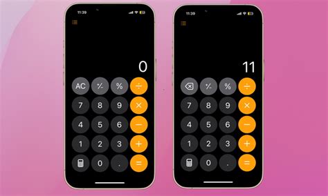 Image result for iPhone Calculator Back Button