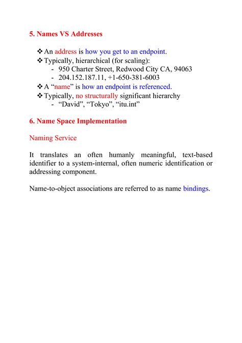 Afbeeldingsresultaten voor Name in Distributed System