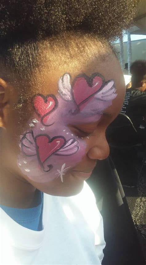 Image result for Roblox Heart Face Paint