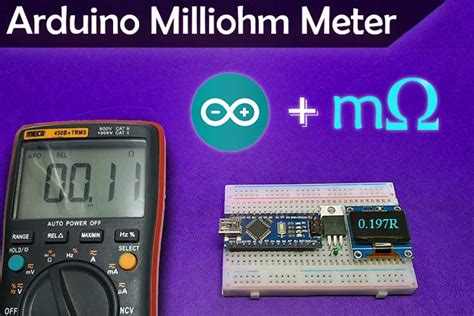 Toradh íomhá ar Resistor Meter Arduino