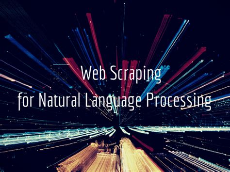 Web Scraping in NLP に対する画像結果
