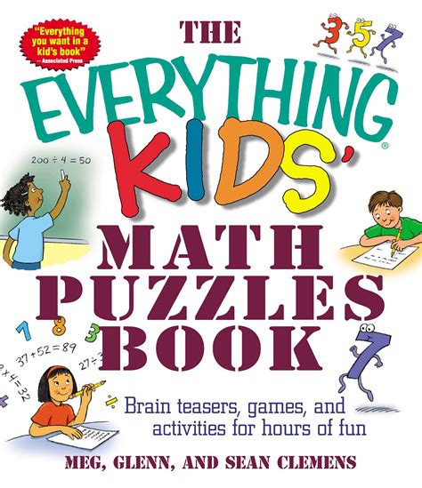 The Everything Kids' Math Puzzles Book | Book by Meg Clemens, Sean ...