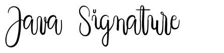 Image result for What Is the Signature Java