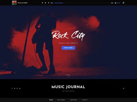 Image result for Free Band Website Templates