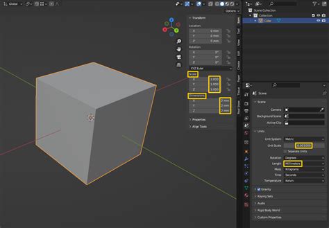 Scale in Blender に対する画像結果