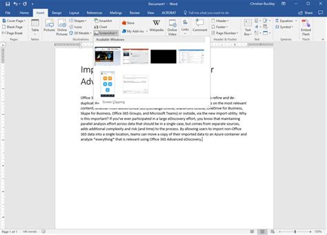 Image result for Old Screen Shot Microsoft Word