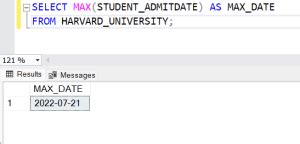 Afbeeldingsresultaten voor Find Max Date SQL