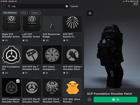 Image result for SCP Foundation Uniform Roblox