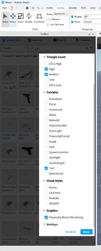 Image result for How to Find the Same Model Roblox Studio Toolbox