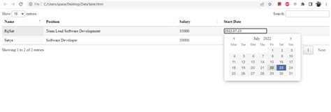 Image result for Adding Date PICKER to Row in DataTable in C#