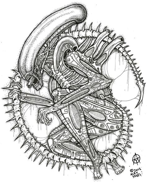 Image result for Xenomorph 3D Art Reference
