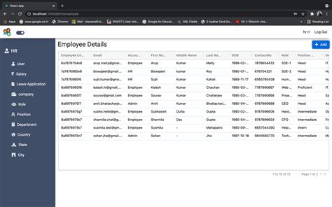Image result for React Node Employee Management System
