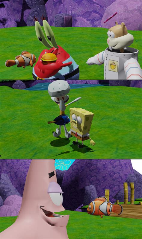 Image result for Finding Nemo Spongebob