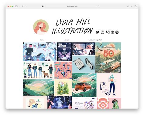 20 Best Illustrator Portfolio Examples 2025 - Colorlib