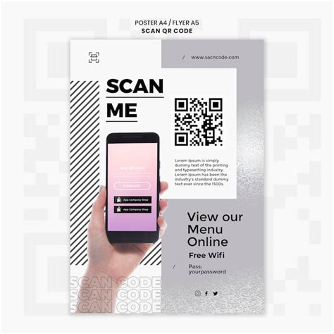 Toradh íomhá ar Scientific Poster Scan Me QR Code