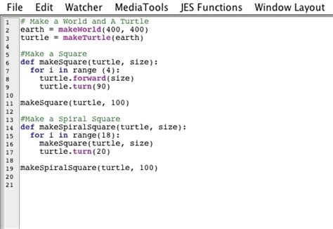 Toradh íomhá ar How to Draw Square in Python