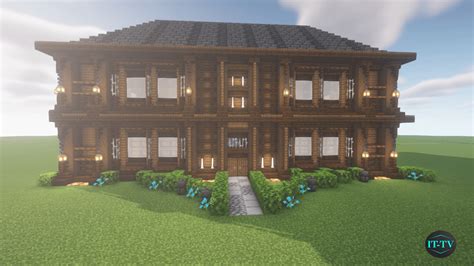 Image result for Wood Mansion Minecraft Tutorial