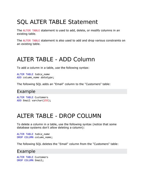 Image result for Test SQL> Alter