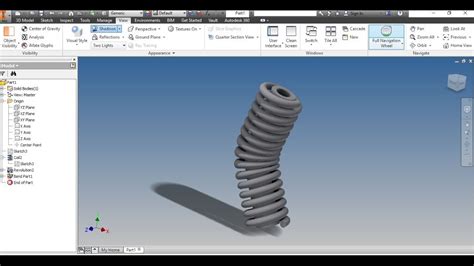 Afbeeldingsresultaten voor Making Spring in Inventor