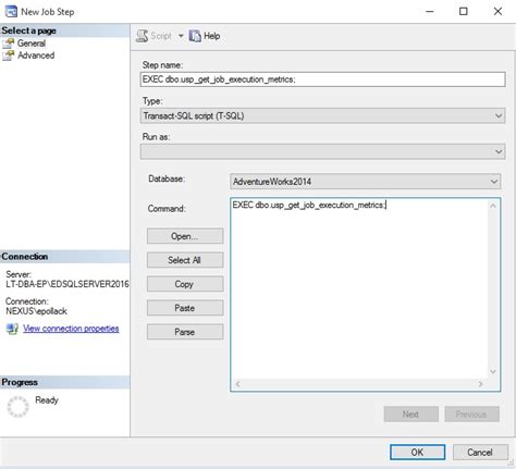 Image result for SQL Server Job Summary