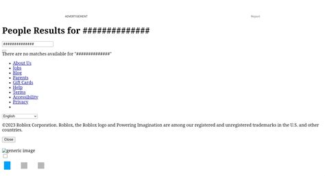 Fausse Page Roblox に対する画像結果