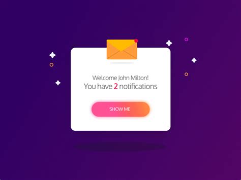 Image result for Notification Modal UI Design