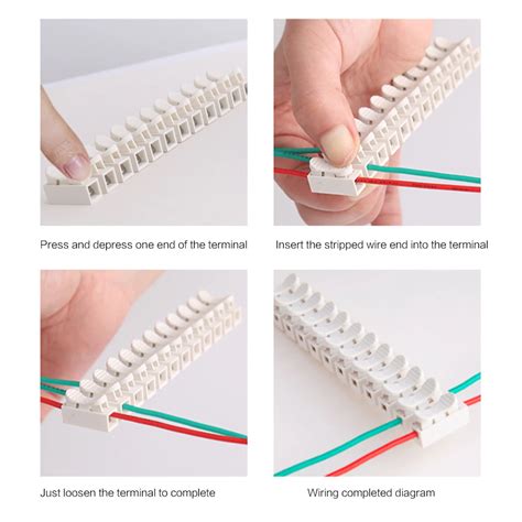 Afbeeldingsresultaten voor Screwless Terminal Block