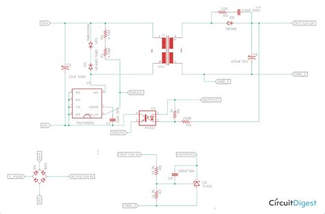Image result for LED Light Schematic