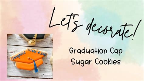 Decorating Graduation Cap Cookies に対する画像結果