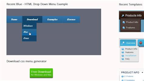 Image result for CSS3 Menu