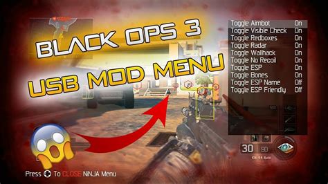 Image result for Bo3 USB Mod Menu